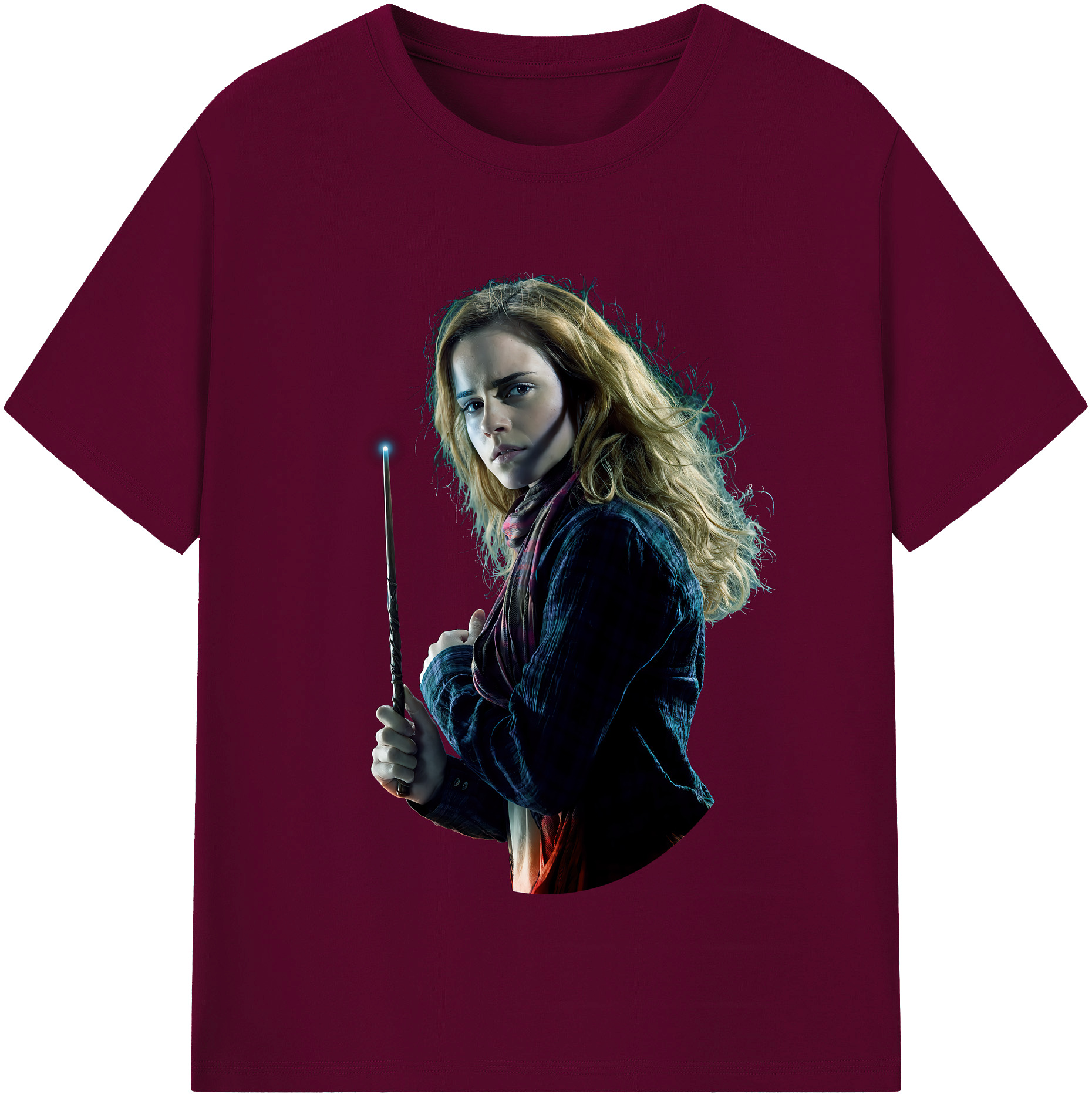 （画像用） Harry Potter ハリー・ポッターシリーズ レディースカジュアルプリントTシャツ（綿100％）